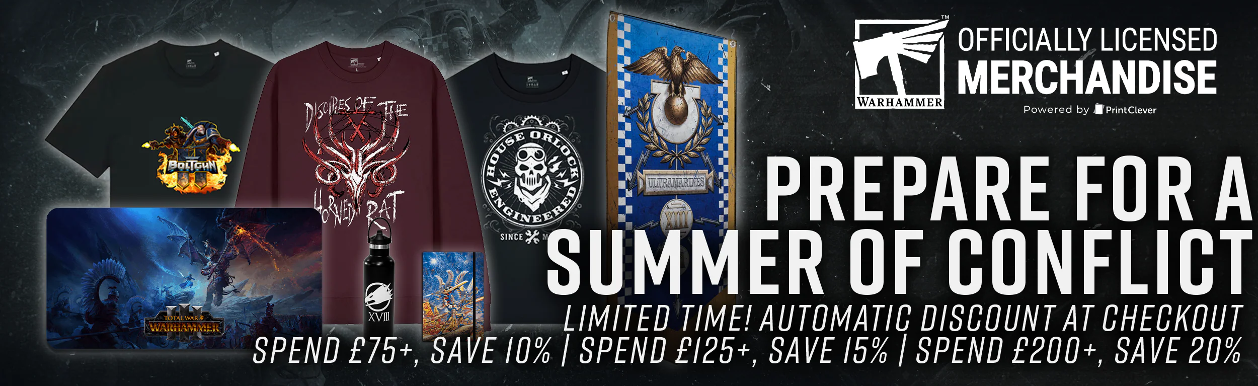 Claim Your Warhammer Battle Gear